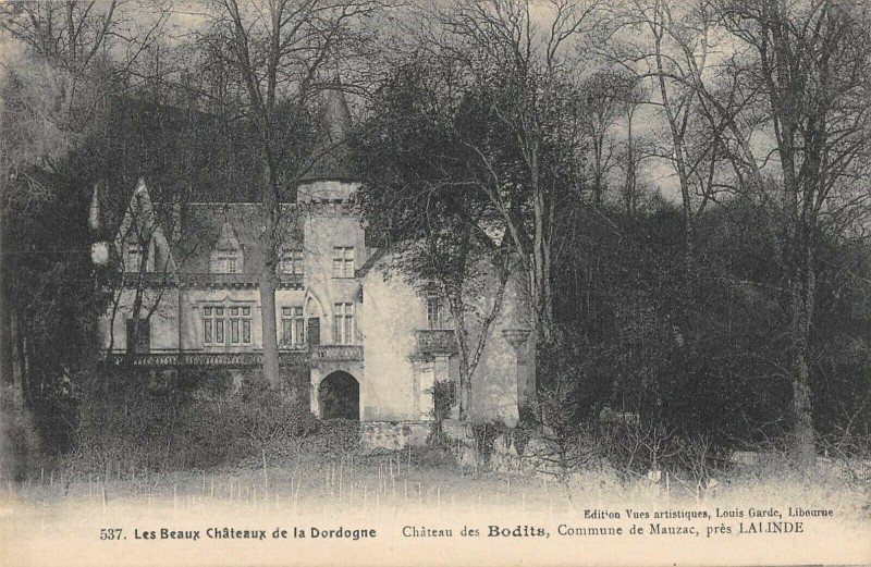 Carte postale ancienne Chateau Des Bodits Mauzac