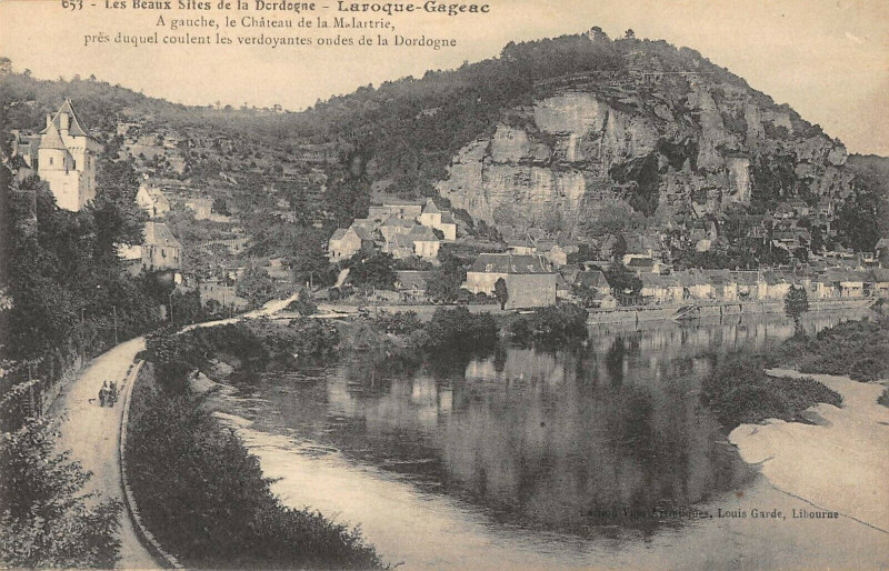 Carte postale ancienne Laroque Gageac