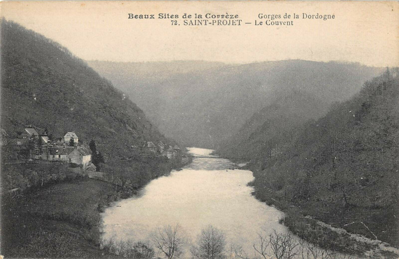 Carte postale ancienne Saint Projet Le Couvent
