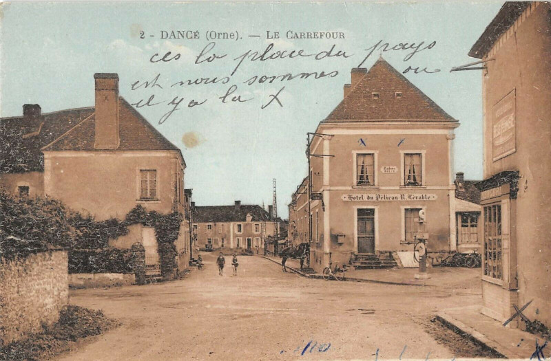 Carte postale ancienne Dance Le Carrefour