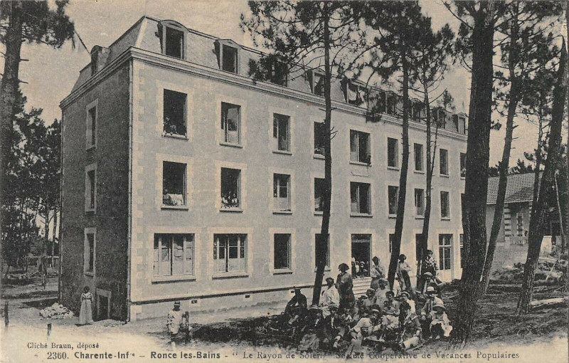Carte postale ancienne Ronce Les Bains Le Rayon De Soleil