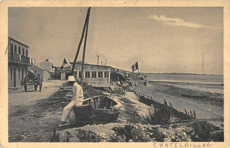 Carte postale ancienne Chatelaillon Les Boucholeurs