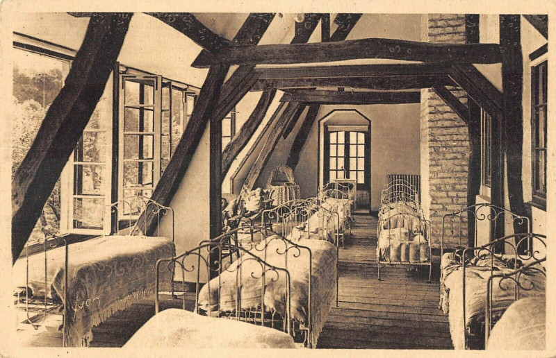 Carte postale ancienne Preventorium De Valloires L'Infirmerie