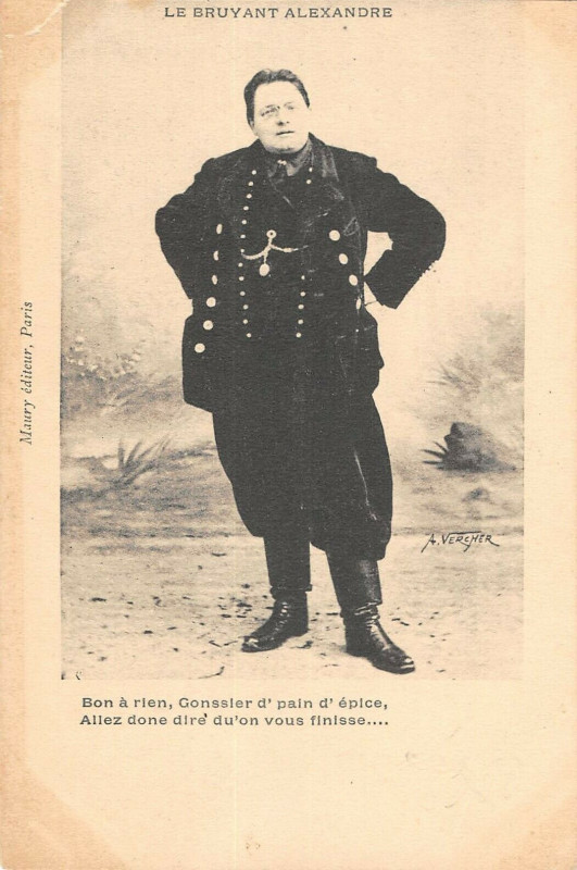 Carte postale ancienne Le Bruyant Alexandre à Paris 18e