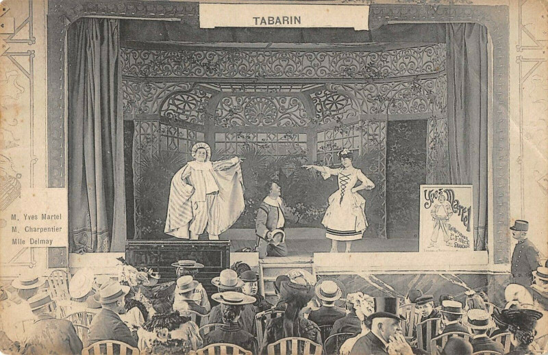 Carte postale ancienne Tabarin à Paris 9e