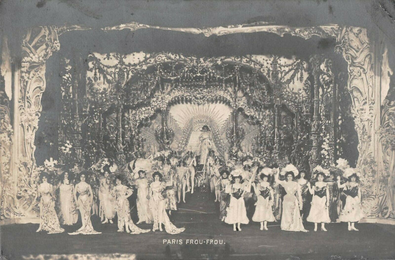 Carte postale ancienne Paris Frou-Frou à Paris 18e