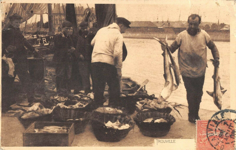 Carte postale ancienne Trouville