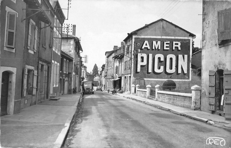 Carte postale ancienne Chabalais Rue Souchet