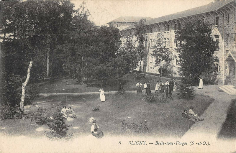 Carte postale ancienne Bligny Briis Sous Forges à Briis-sous-Forges
