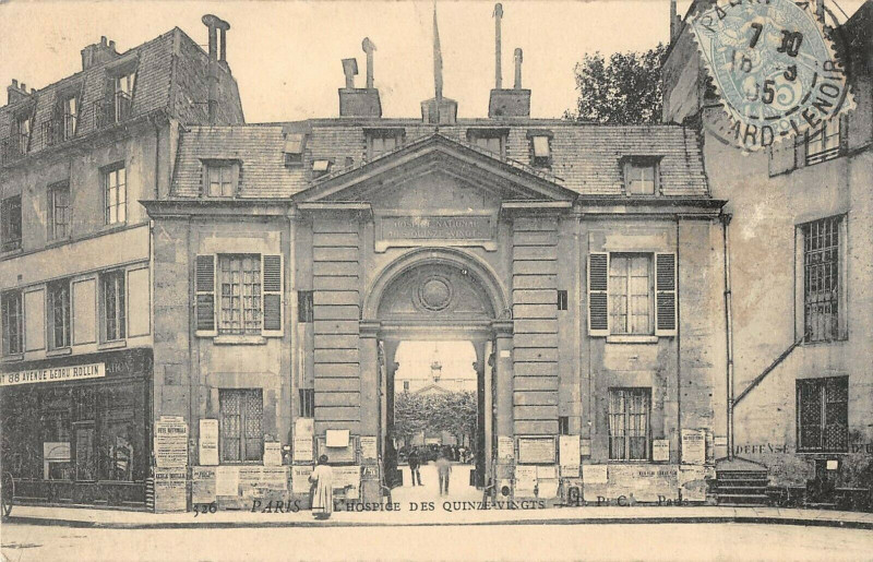 Carte postale ancienne L'Hospice des Quinze-Vingts à Paris 12e