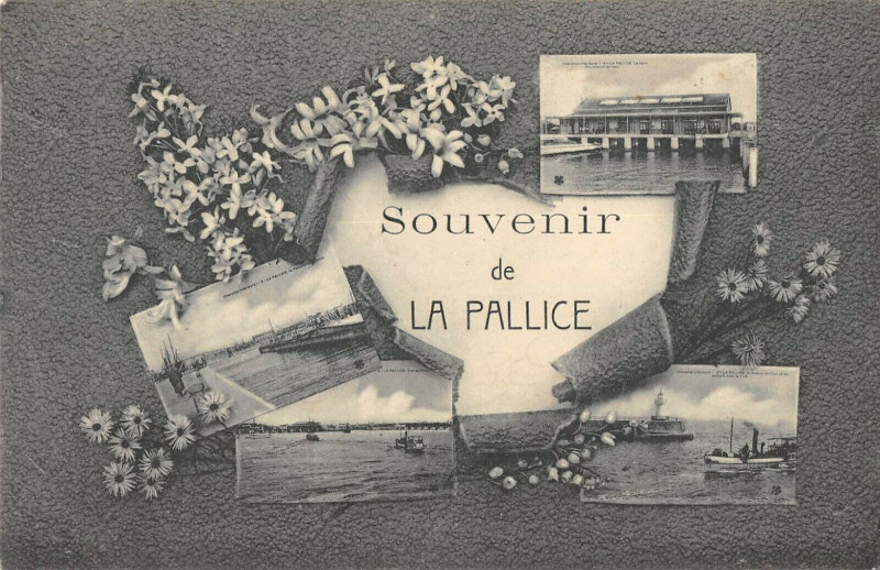 Carte postale ancienne Souvenir De La Pallice