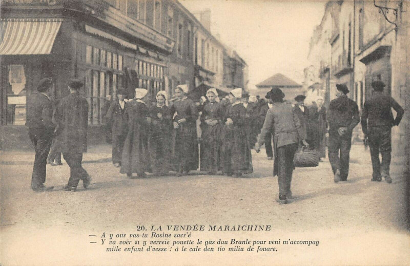 Carte postale ancienne La Vendee Maraichine
