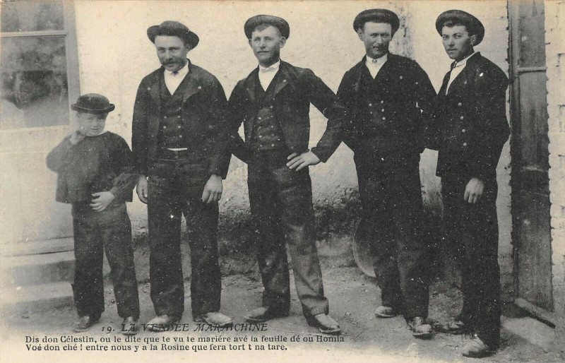 Carte postale ancienne La Vendee Maraichine