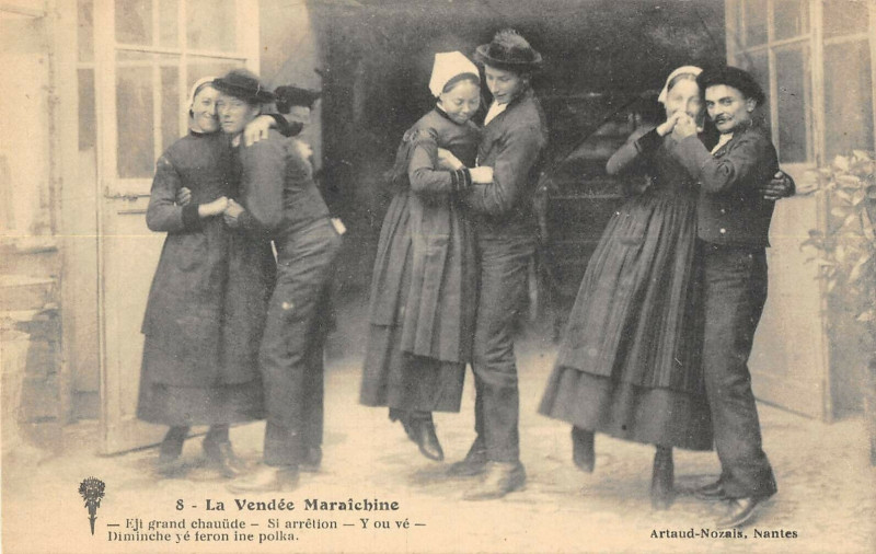 Carte postale ancienne La Vendee Maraichine