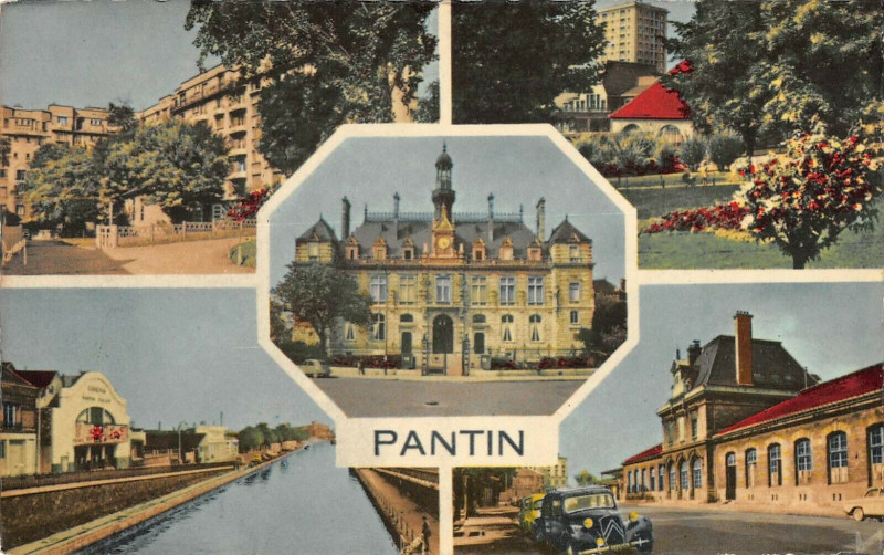Carte postale ancienne Pantin à Pantin