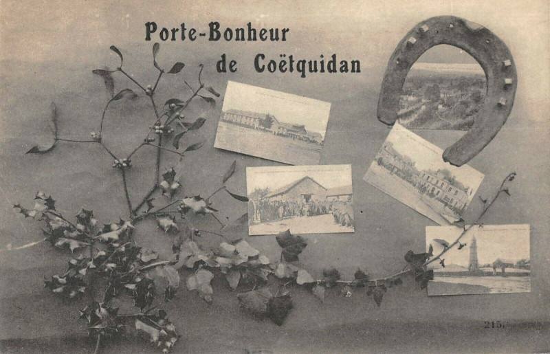 Carte postale ancienne Porte Bonheur De Coetquidan