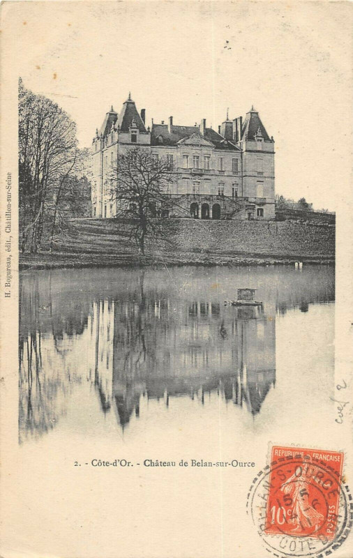 Carte postale ancienne Cote D'Or Chateau De Belon Sur Ource