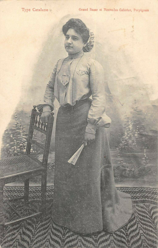 Carte postale ancienne Type Catalane