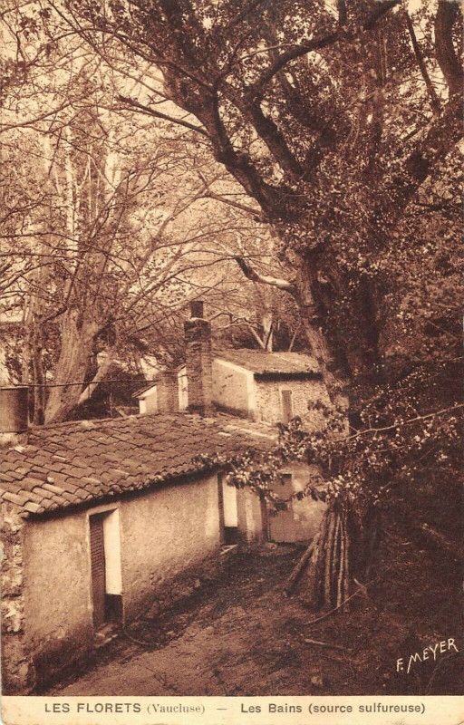 Carte postale ancienne Les Florets Les Bains