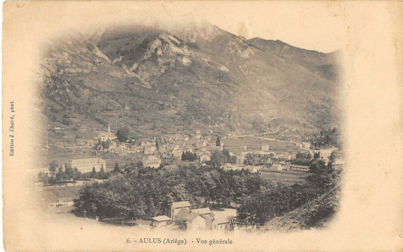 Carte postale ancienne Aulus Vue Generale