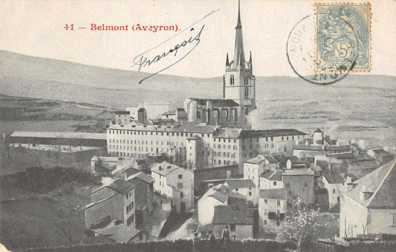 Carte postale ancienne Belmont