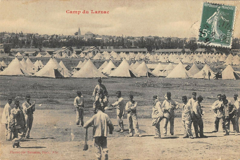 Carte postale ancienne Camp Du Larzac