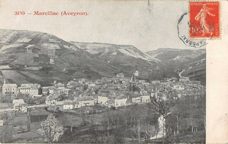 Carte postale ancienne Marcillac