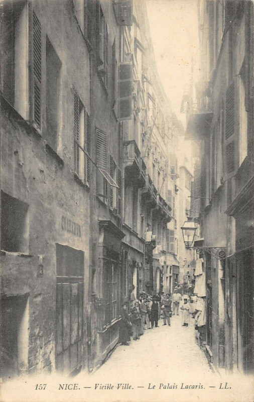 Carte postale ancienne Nice Vieille Ville Le Palais Lascaris à Nice