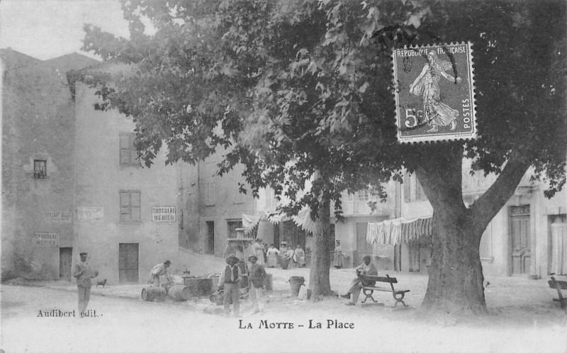 Carte postale ancienne La Motte La Place à La Motte
