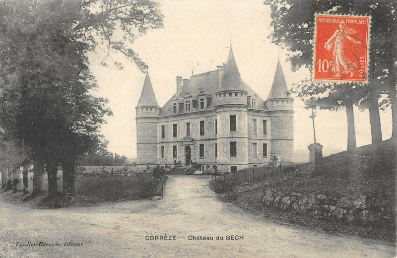 Carte postale ancienne Chateau Du Bech