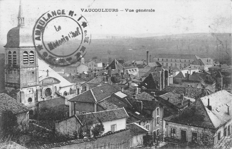 Carte postale ancienne Vaucouleurs Vue Generale à Vaucouleurs
