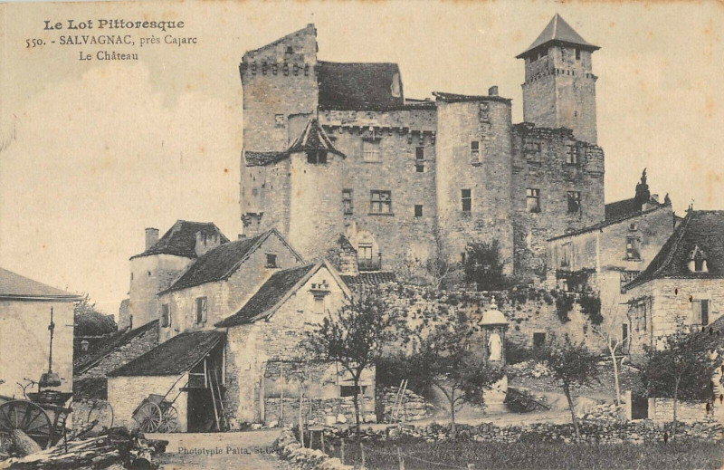 Carte postale ancienne Salvagnac Le Chateau