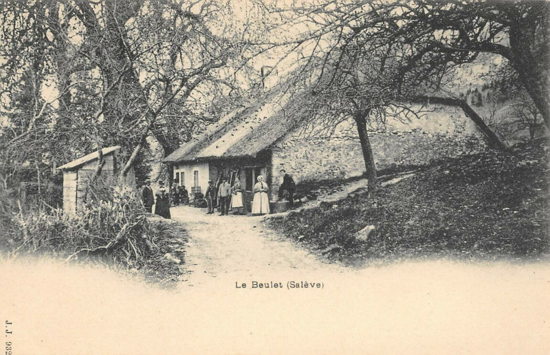 Carte postale ancienne Le Beulet Saleve