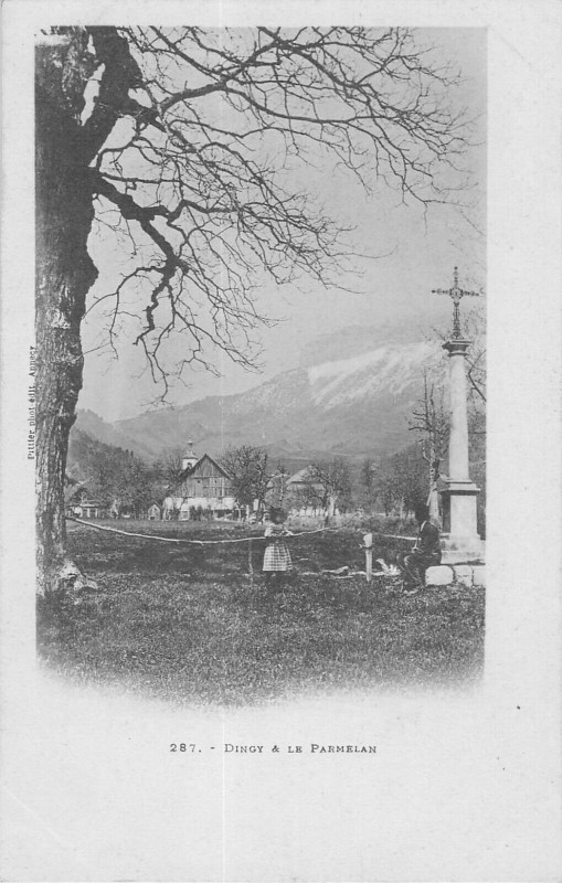 Carte postale ancienne Dingy Et Le Parmelan