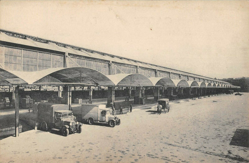 Carte postale ancienne Paris XIIIe Les Messagerie Du P.O. A Paris Austerlitz Entreprise Limousin à Paris 13e