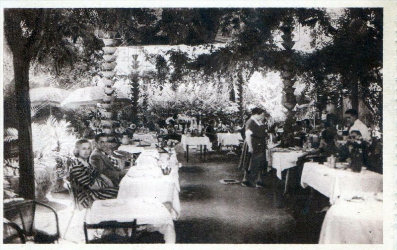 Carte postale ancienne Montpellier Restaurant Chez Nenette Rue De Verdun (Magasin Commerce à Montpellier