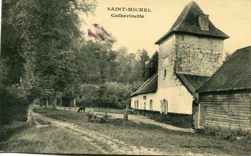 Carte postale ancienne Saint Michel Catherinette à Saint-Michel