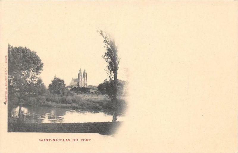 Carte postale ancienne Saint Nicolas Du Port  (dos non divisé)
