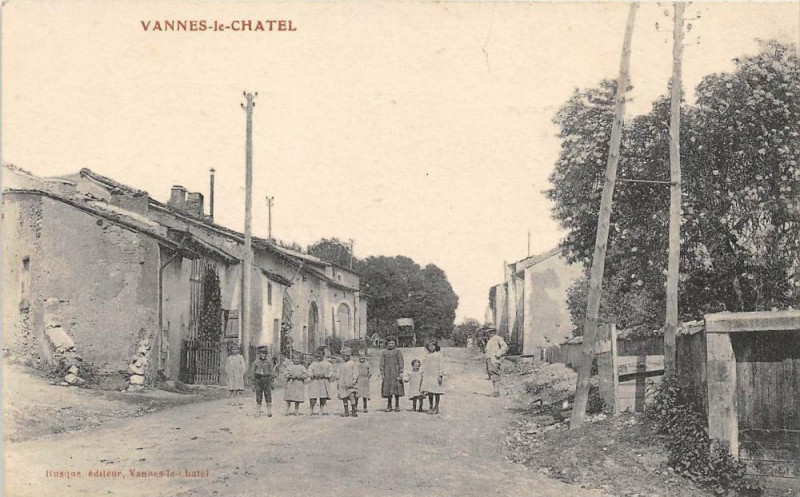Carte postale ancienne Vannes Le Chatel