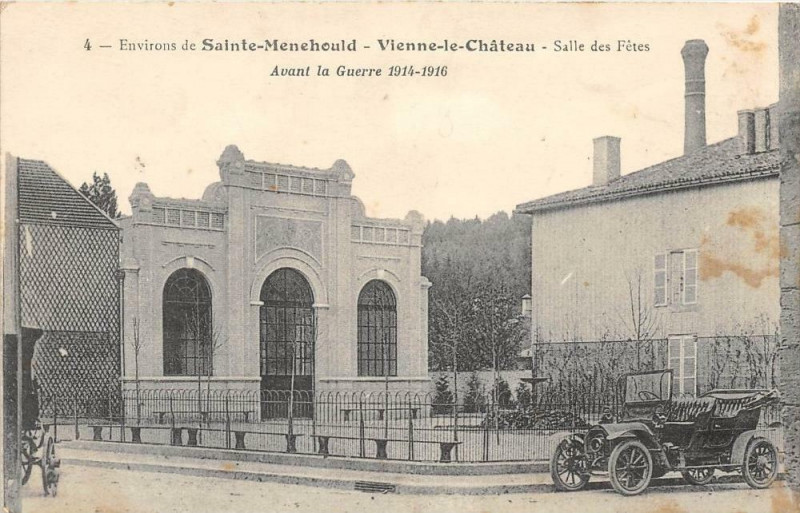Carte postale ancienne Dormans La Gare à Dormans