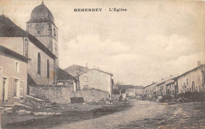 Carte postale ancienne Reherrey L'Eglise à Reherrey