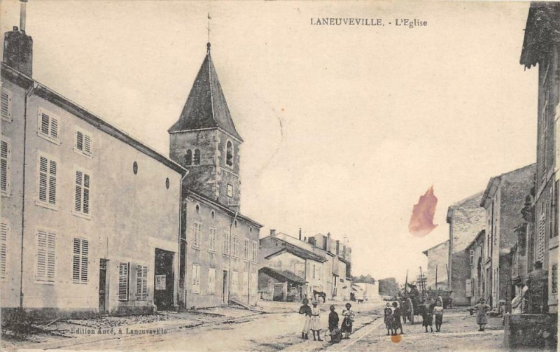 Carte postale ancienne Laneuveville L'Eglise