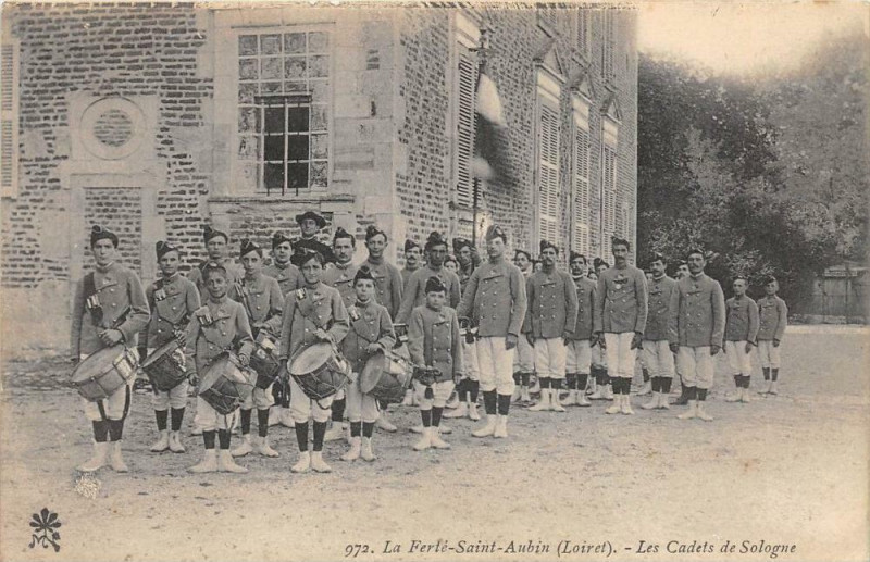 Carte postale ancienne La Ferte Saint Aubin Les Cadets De Sologne