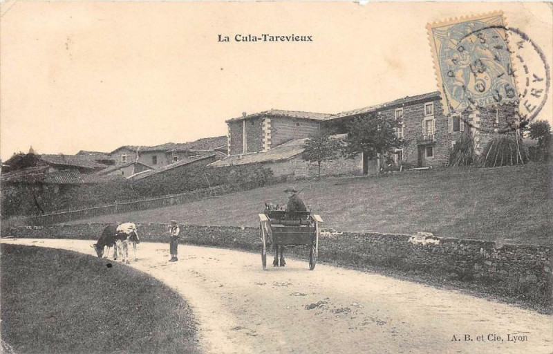 Carte postale ancienne La Cula Tarevieux (cliché pas courant