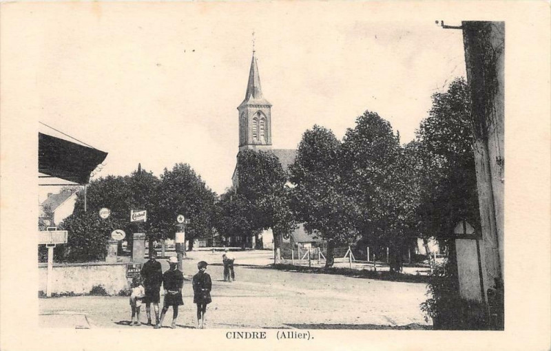 Carte postale ancienne Cindre Allier à Cindré