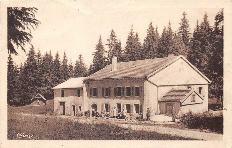 Carte postale ancienne Lamoura Le Versois Maison Solvay à Lamoura