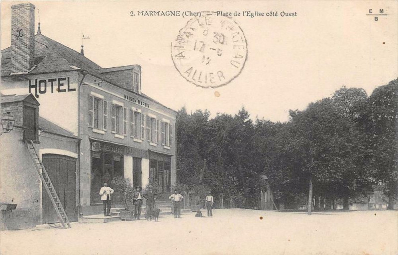 Carte postale ancienne La Bosse La Gare