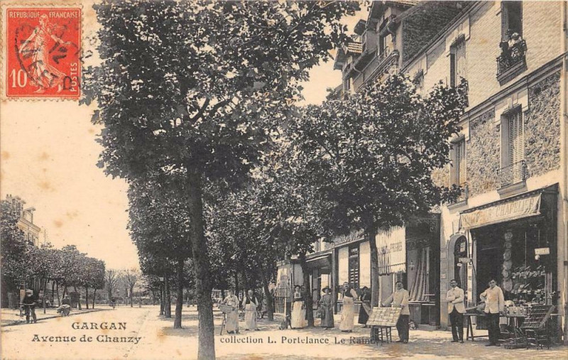 Carte postale ancienne Gargan Avenue De Chanzy