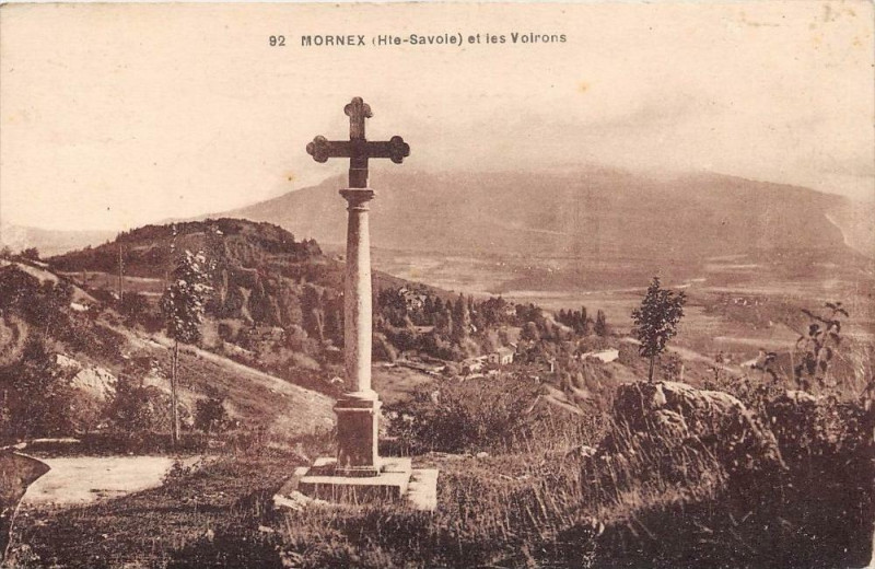 Carte postale ancienne Mornex Et Les Voirons
