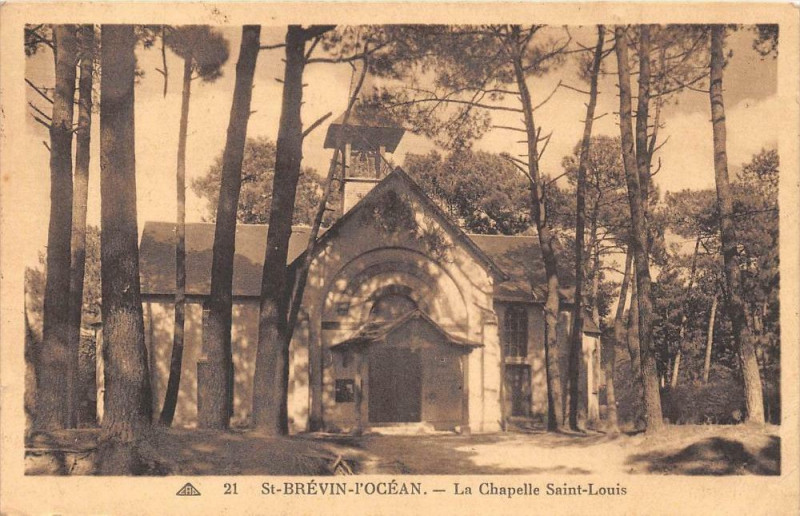Carte postale ancienne St Brevin Chapelle Saint-Louis
